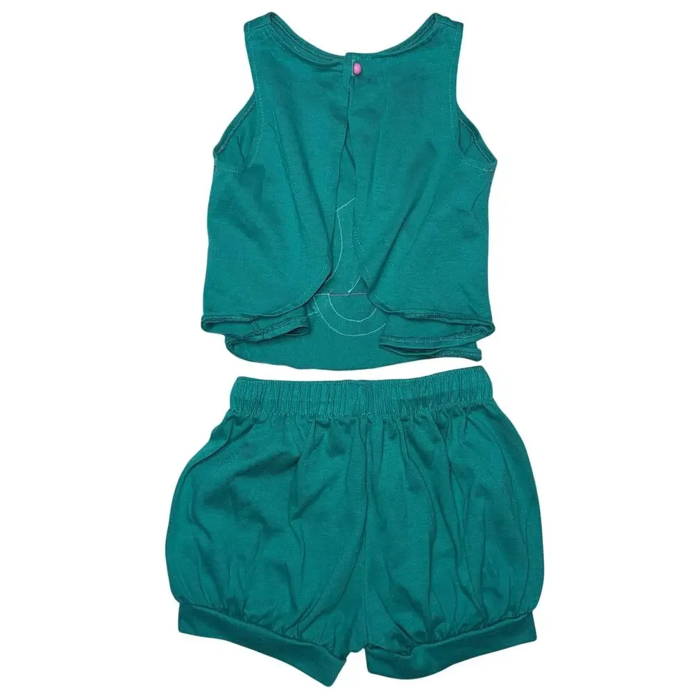 Chocolate Soup size XL (2T) green watermelon set